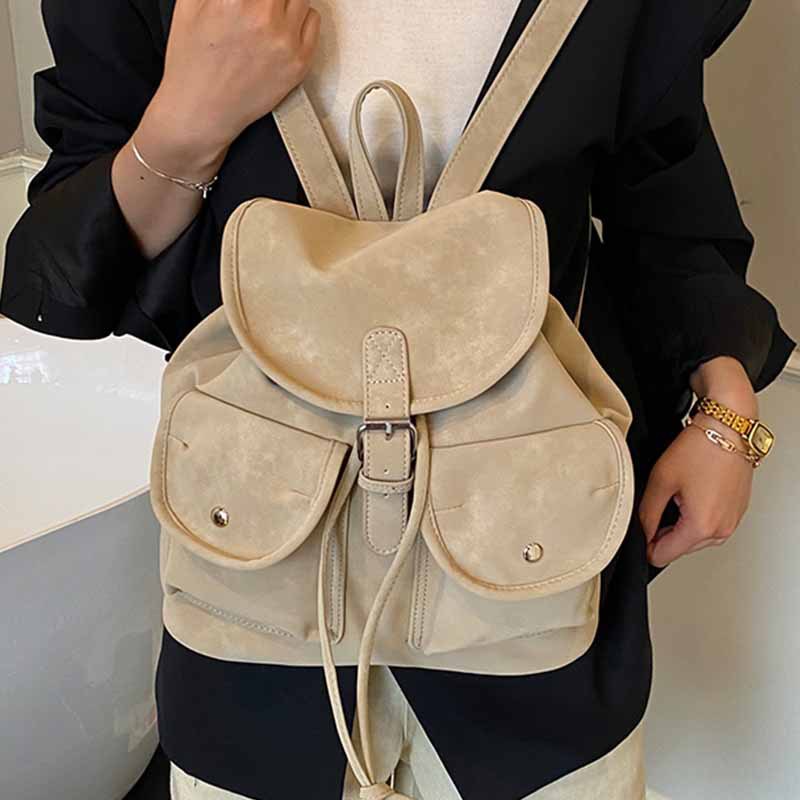 PU Leather Crossbody Bag for Women – Multi-Pocket Flap Shoulder Bag | Black, Khaki, Coffee, Brown