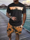 Sunset Palms Tee & Shorts Set — color or detail view 7