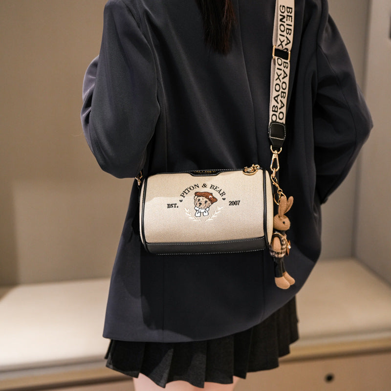 Urban Minimalist Crossbody Pillow Bag - Retro Classic Shoulder Bag for Women | Sarah Express