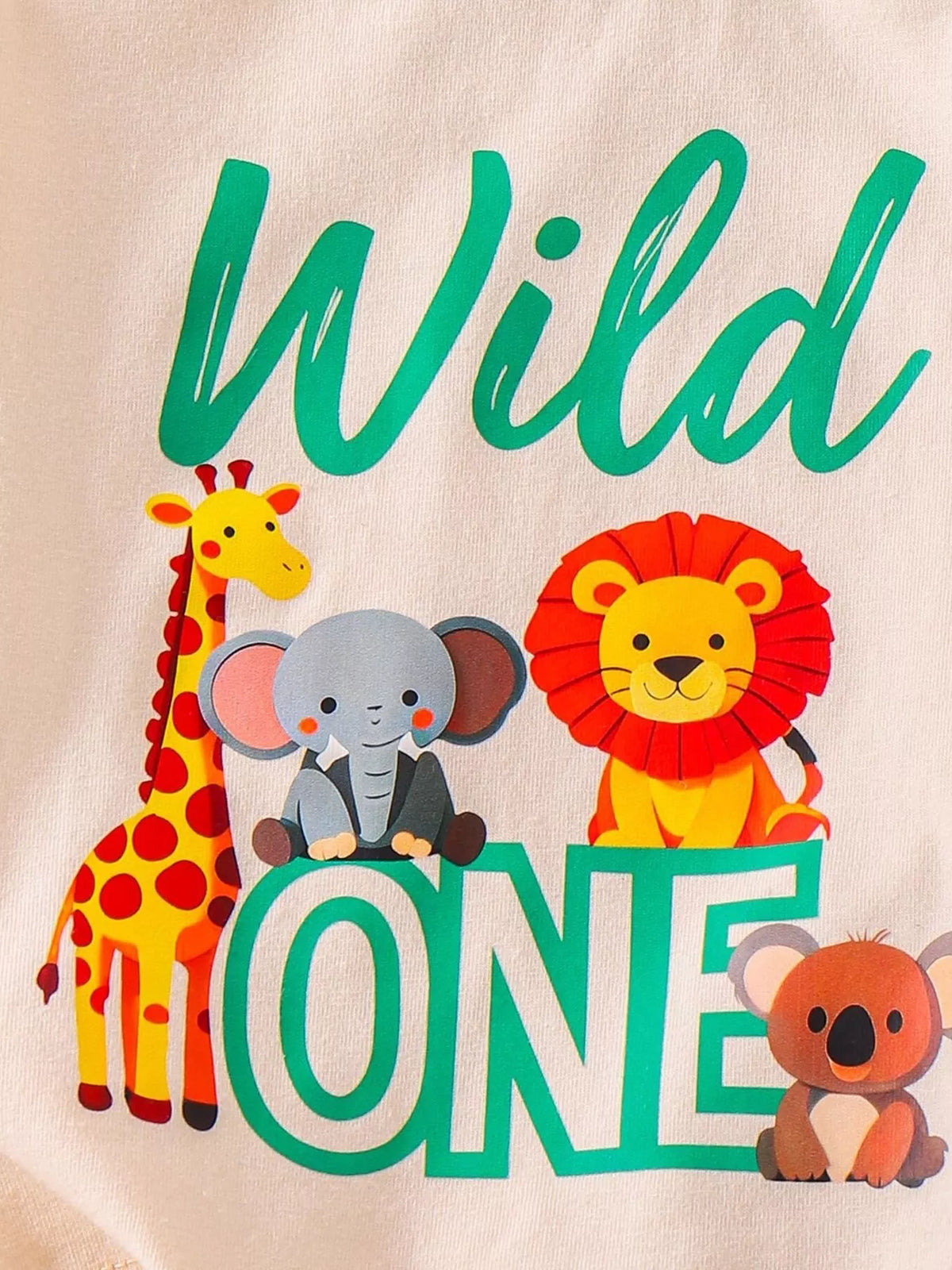 Baby Graphic Tee & Drawstring Shorts Set