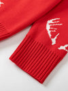 Moonbeam Reindeer & Snowflake Knit Sweater — product view 4