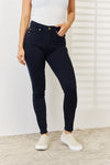 Judy Blue Camden Garment-Dyed Tummy-Control Skinny Jeans — product view 3