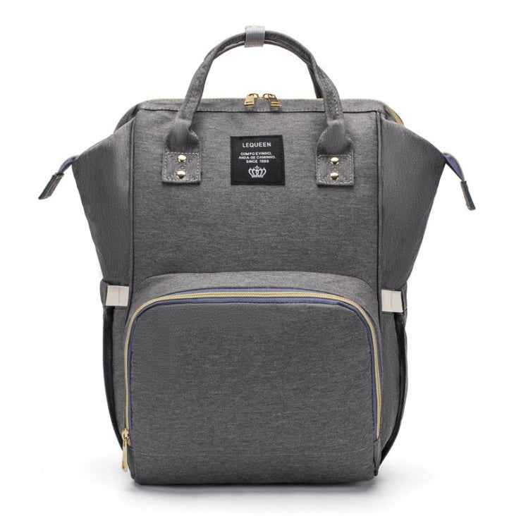 Maternity Diaper Backpack - Large Capacity Waterproof Oxford Nappy Bag with Anti-Theft Pocket & Stroller Straps