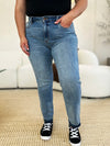 Judy Blue Harper Mid-Rise Rigid Magic Release Hem Jeans — product view 9