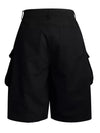 Signature Embroidered Cargo Shorts — color or detail view 2