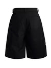 Atelier Script Cotton Cargo Shorts — color or detail view 4