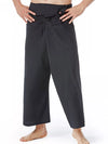 Zen Wrap-Waist Relaxed Trousers — color or detail view 5