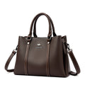 European And American Style Women's Structured PU Handbag | Everyday Shoulder Bag