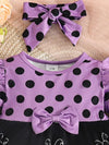 Adventure Club Ladybug Print Ruffle-Trim Top and Pants Set — product view 5