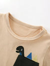 Wildwood Dinosaur Pocket Crewneck T-Shirt — product view 2