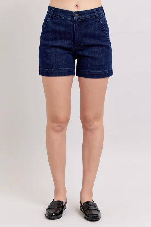Judy Blue Dakota High-Rise Denim Shorts — product view 1