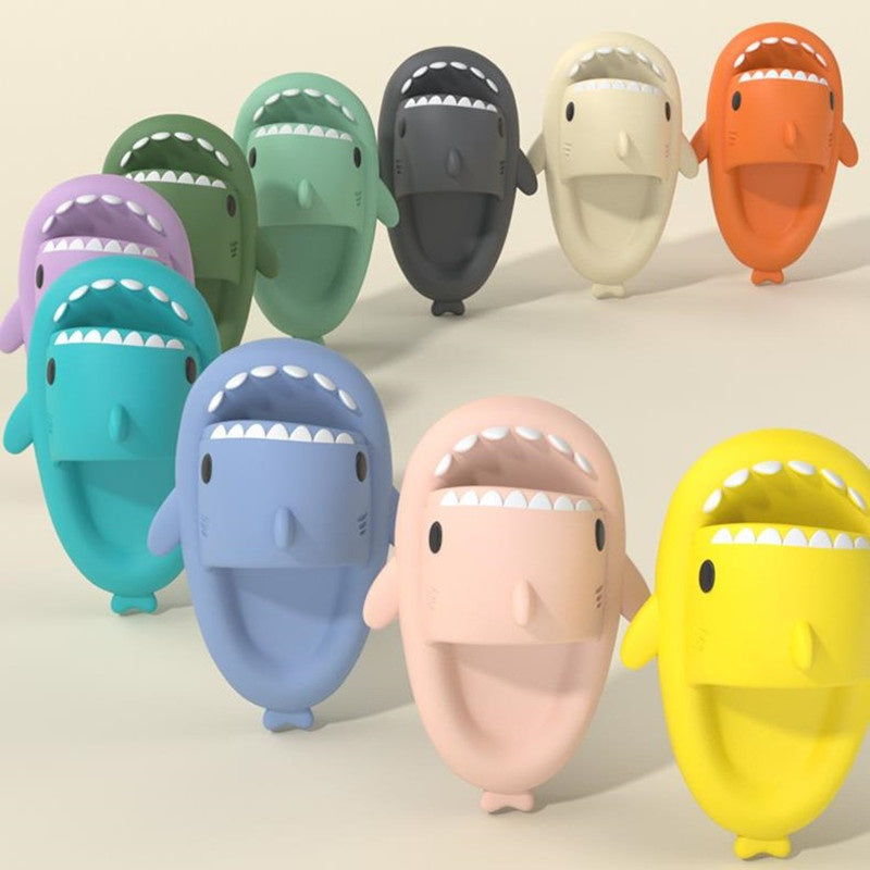 Cartoon Shark Slippers Funny Cute Soft EVA Indoor Outdoor Shoes