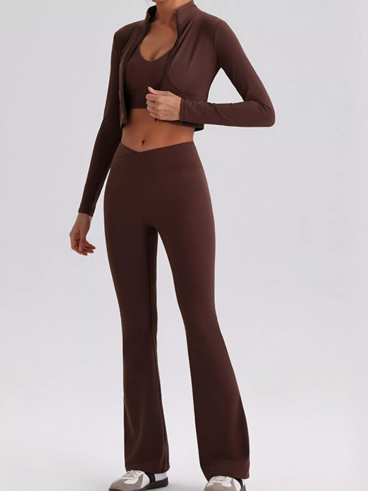 Seamless V-Neck Tank & Leggings Active Set