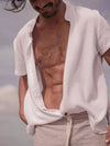 Coastline Lightweight Button-Up Shirt for men