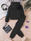 Poppy Lane Butterfly Print Hoodie & Pants Set — product view 12