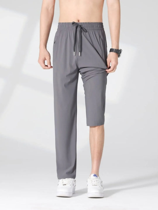 Another view: Men's Plus Size Casual Lightweight Quick-Dry Pants