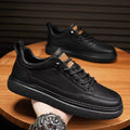 Water-Resistant Non-Slip Black Casual Business Sneakers for Men | Sarah Express