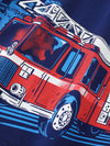 Meadow Days Fire Truck Graphic Short-Sleeve T-Shirt — product view 3