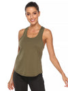 Women's lightweight crisscross active tank top
