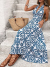 Isla Printed Halter Neck Maxi Dress — product view 2