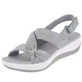 Women's Platform Roman Sandals | Sponge Cake Sole | Fish Mouth Open Toe | Velcro Strap