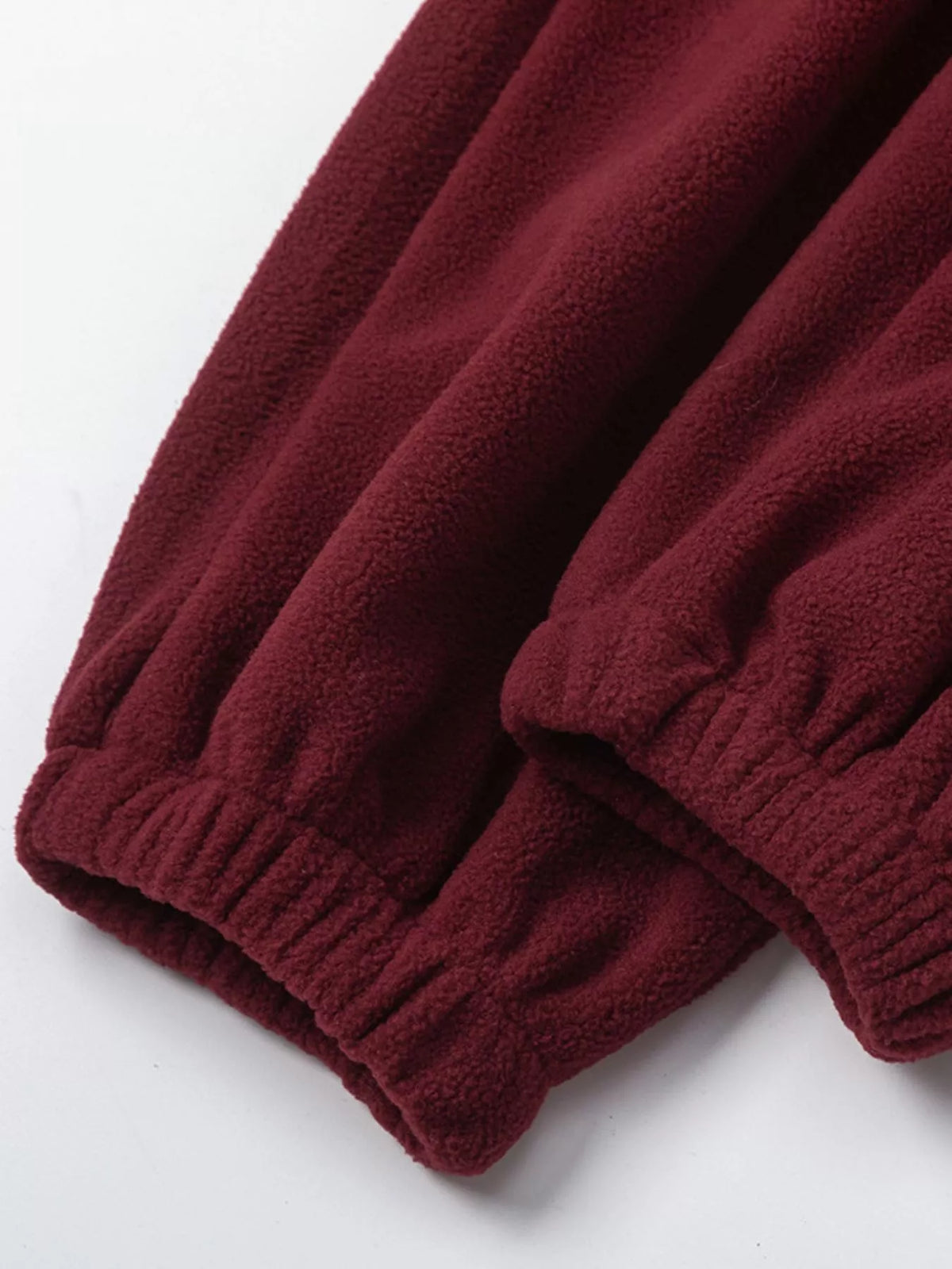 Women's Quarter Zip Sweatshirt and Pants Set — 2-Piece Matching Lounge Outfit