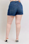 Judy Blue Sloane High-Rise Criss-Cross Waistband Denim Shorts — product view 15