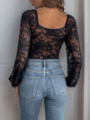 Liora Lace Long-Sleeve Bodysuit — product view 6