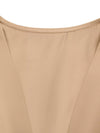Valentina Satin Wrap Midi Dress with Pockets — product view 9