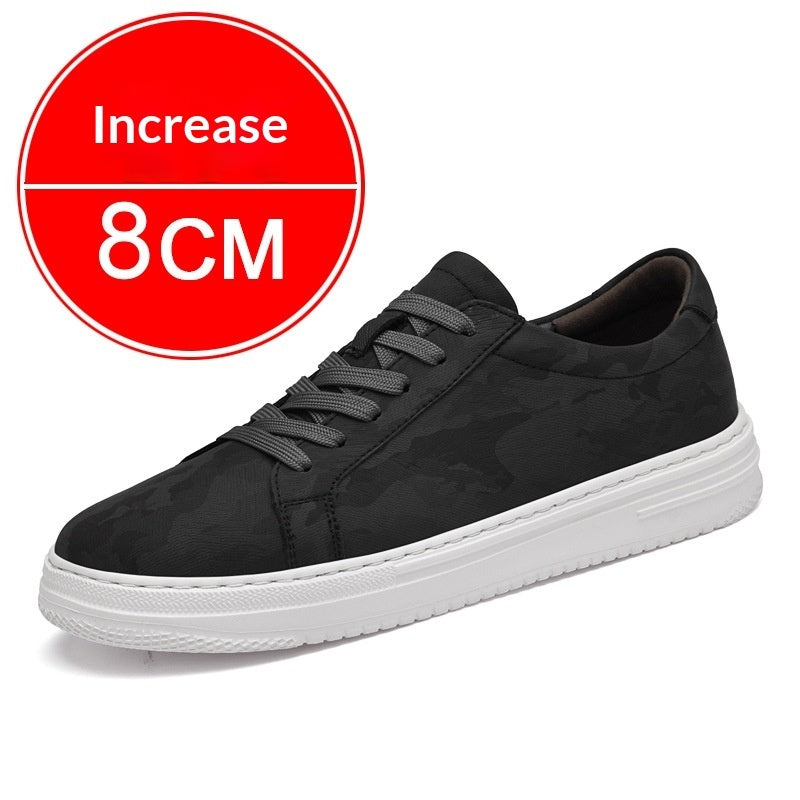 Men's Invisible Height Increasing Elevator Sneakers – Hidden Platform Casual Athletic Shoes