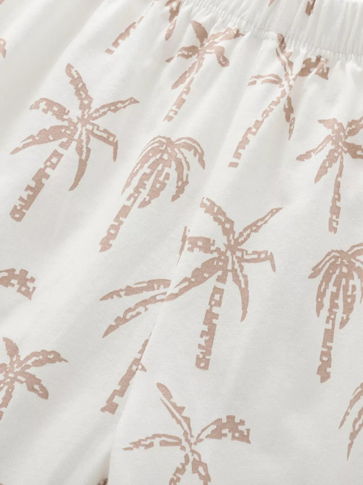 Kids' Tropical Palm Print Tee & Shorts Set — photo 4