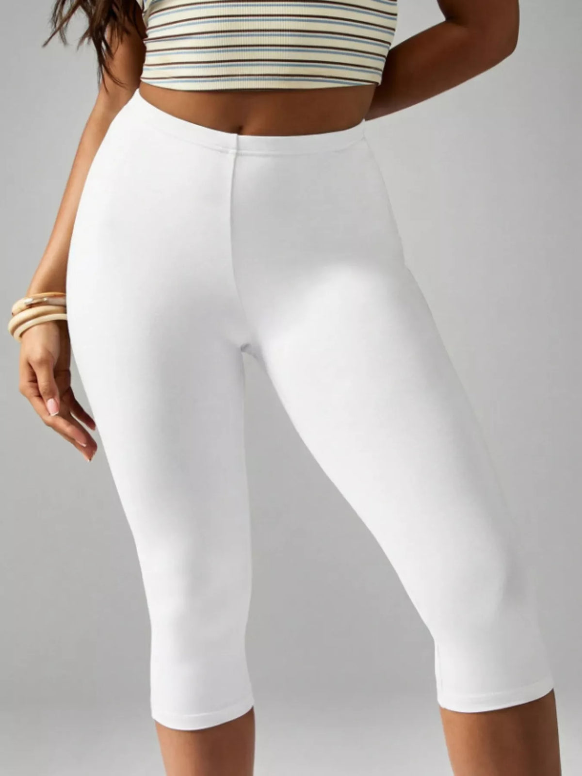 High-Waisted Capri Active Leggings