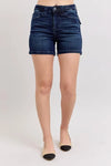 Judy Blue Camden High-Rise Back Flap Pocket Denim Shorts — product view 2