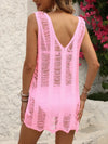 Women's lightweight V-neck swimsuit cover-up