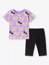 Poppy Lane Bear Print Top & Capri Leggings Set — product view 2