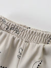 North Star Crocodile Print Shorts — product view 2