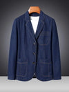 Archive Indigo Denim Blazer for men