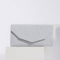 Vintage Evening Clutch Bag - Pleated Pillow Handbag for Women - Party Wedding Banquet Purse