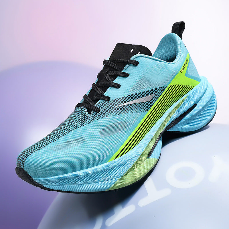 Men's Breathable Mesh Athletic Running Shoes - Lightweight Cushioned Sneakers