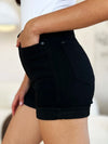 Judy Blue Fallon High-Rise Tummy-Control Cuffed Denim Shorts — product view 5