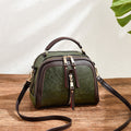 Womens Quilted Oval Crossbody Bag – Vintage Tote & Shoulder Bag