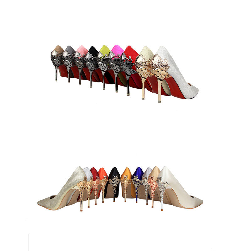LAKESHI High Heel Wedding Shoes