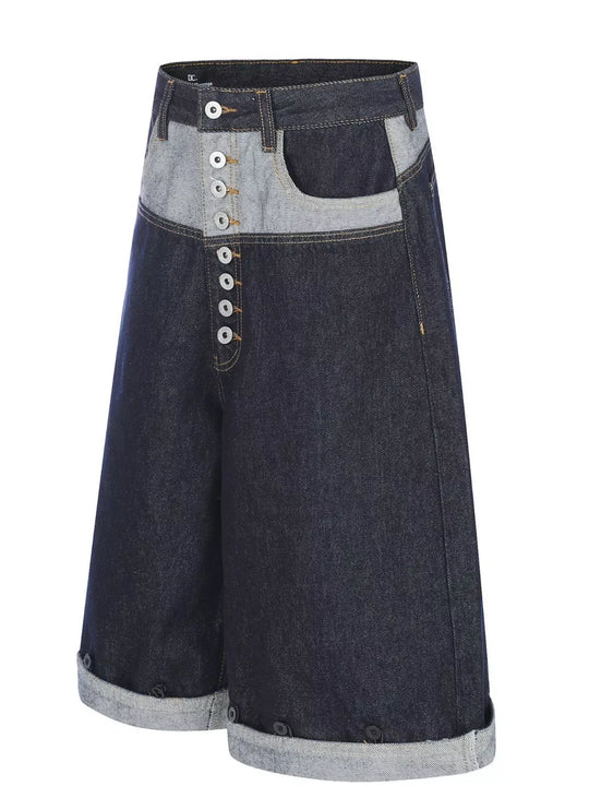Another view: Foundry Button-Fly Denim Shorts