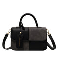 Women's Contrasting Color Patchwork Crossbody Shoulder Bag - Compact Square Handbag by Sarah Express