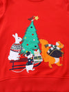 Poppy Lane Christmas Tree Crewneck Sweatshirt — product view 5