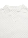 Vesper Textured Short-Sleeve Knit Top — product view 6