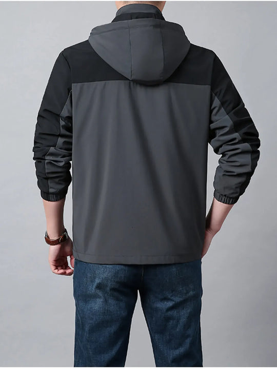 Another view: Axis Colorblock Hooded Jacket