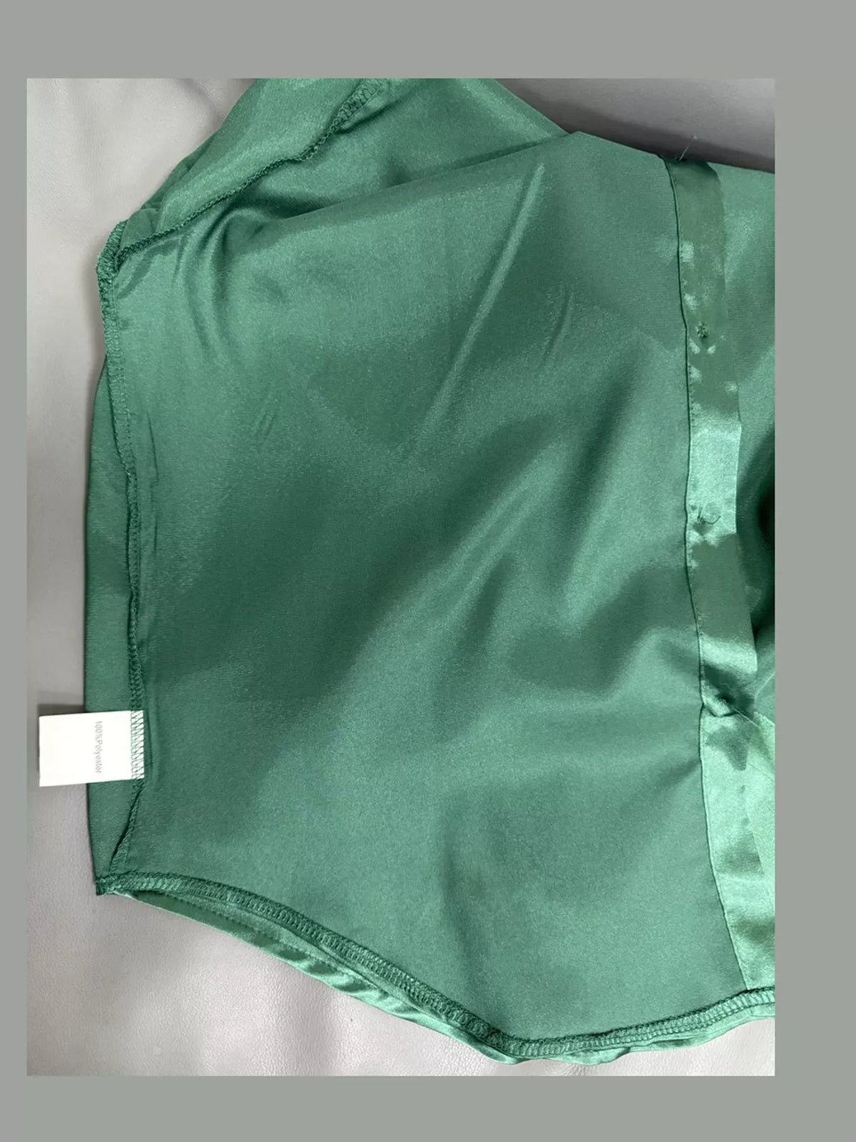 Women's Satin High-Low Button-Down Shirt — photo 41