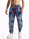 Mosaic Drawstring Statement Trousers — color or detail view 6