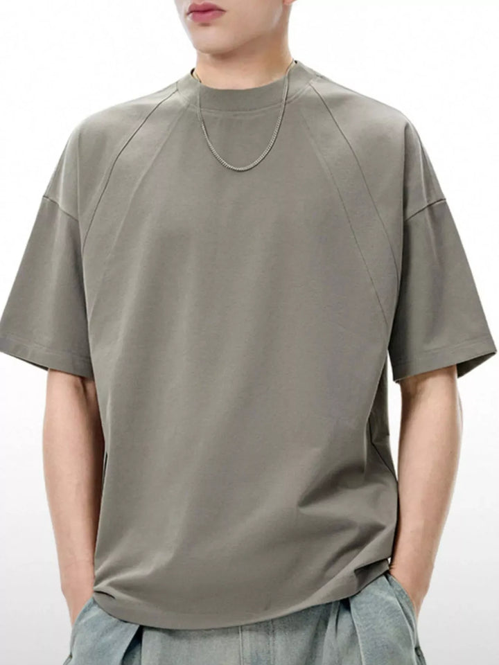 Men's Solid Color Short-Sleeve T-Shirt